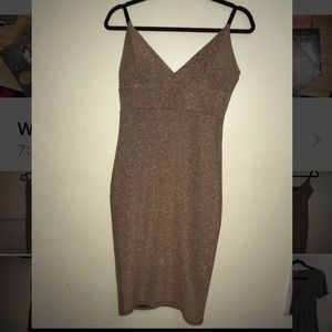 Champagne Bodycon Dress
